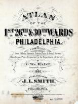 Philadelphia 1886 Wards 1, 26 and 30 